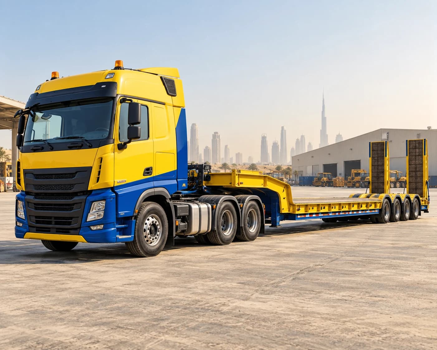 Truck for site transport
